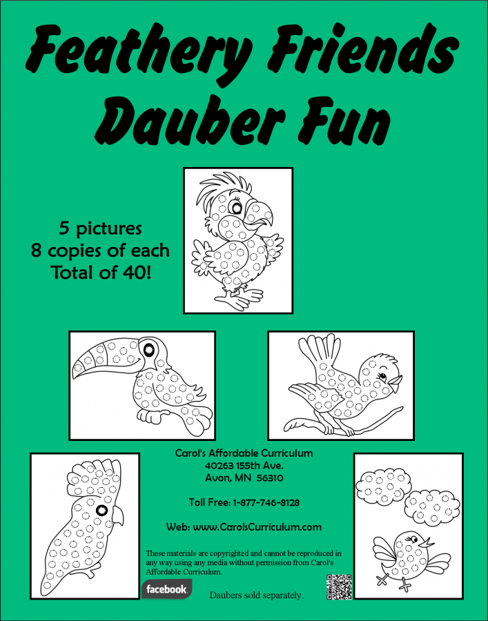Feathery Friends Dauber Fun